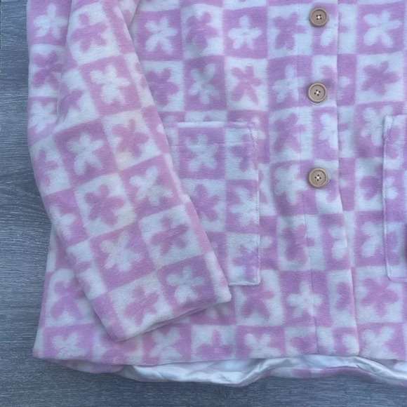 Beach Riot Skye Jacket, mod flower check - Picture 7 of 10